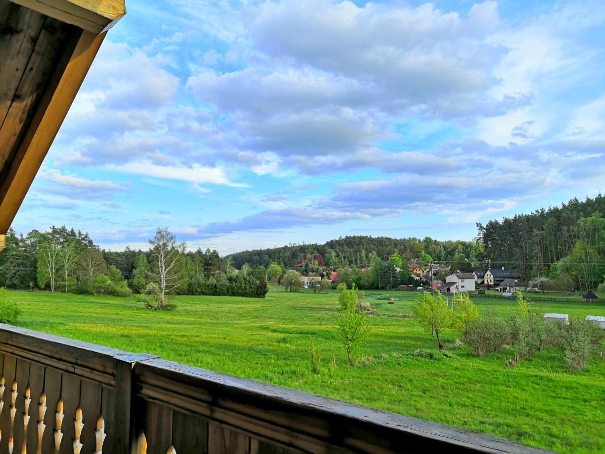 Chalupa Branžež Komárovský rybník Exterior foto